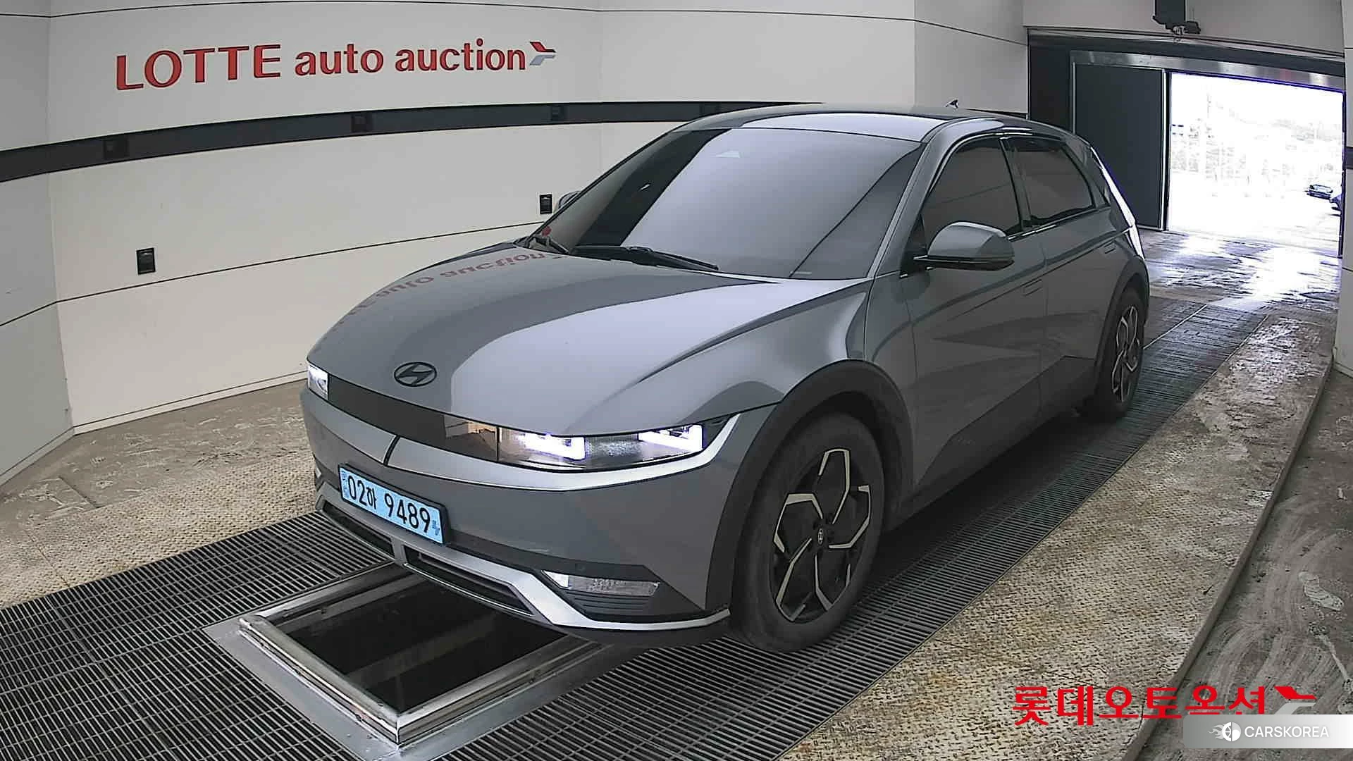 Hyundai IONIQ 5 2022 Galactic Grey Metallic из Кореи, фото 5