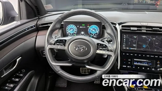 Hyundai Tucson Hybrid (NX4) 2021 Серый из Кореи, фото 5