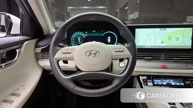 Hyundai The New Grandeur IG Hybrid 2021 Белый из Кореи, фото 5