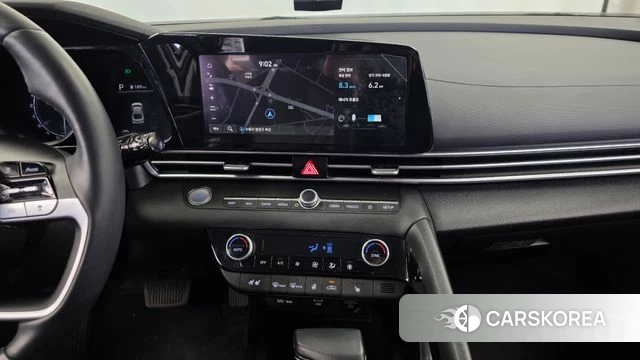 Hyundai Avante Hybrid (CN7) 2022 Белый из Кореи, фото 5