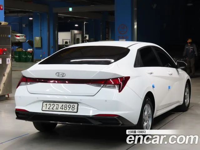 Hyundai Avante (CN7) 2020 Белый из Кореи, фото 5