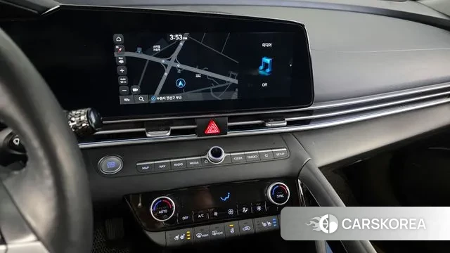 Hyundai The New Avante Hybrid (CN7) 2023 Белый из Кореи, фото 5