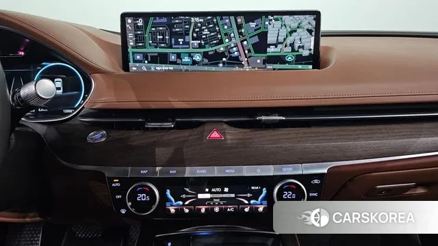 Genesis G80 (RG3) 2022 Синий из Кореи, фото 5