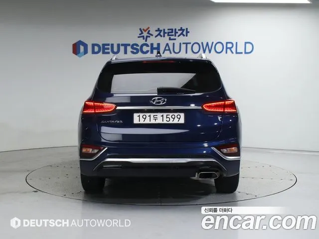 Hyundai Santa Fe TM 2019 Синий из Кореи, фото 5