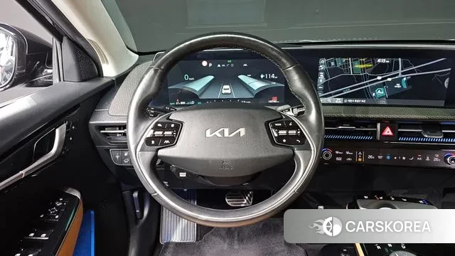 Kia EV6 2021 Синий из Кореи, фото 5