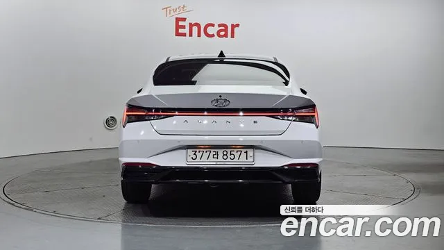 Hyundai Avante (CN7) 2020 Белый из Кореи, фото 5