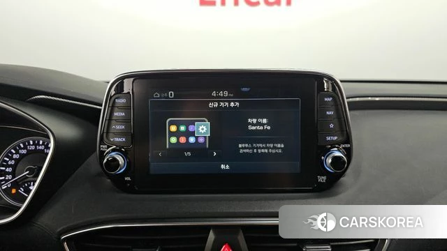 Hyundai Santa Fe TM 2020 Белый из Кореи, фото 5