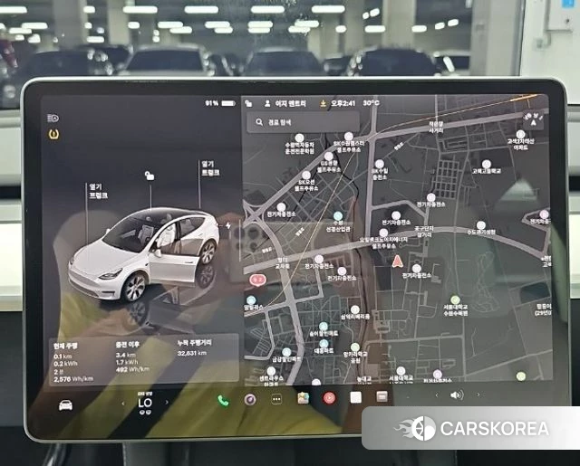 Tesla Model Y 2023 Белый из Кореи, фото 5