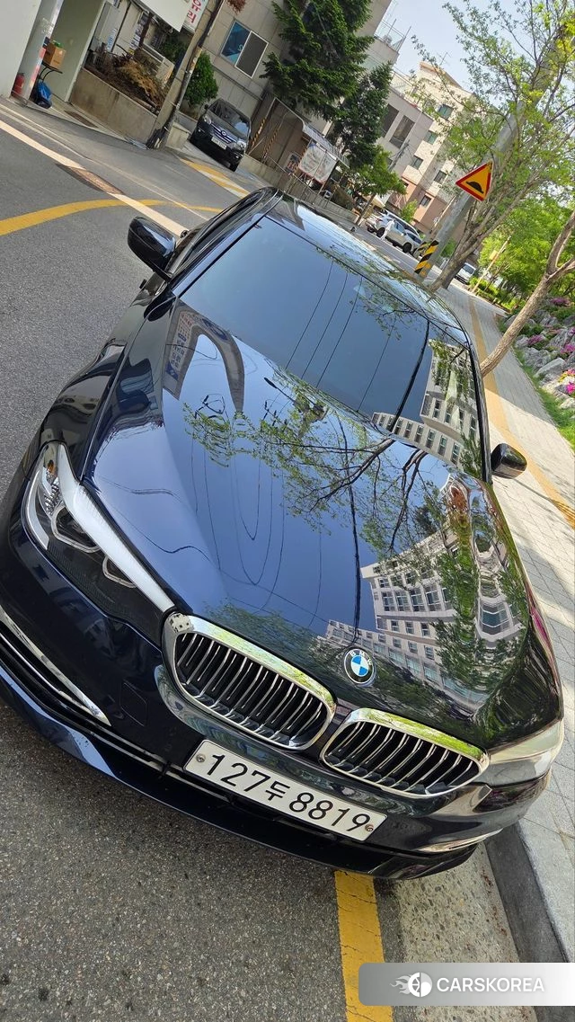 BMW 5 Series (G30) 2019 Синий из Кореи, фото 5