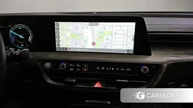 Kia K8 Hybrid 2021 Синий из Кореи, фото 5