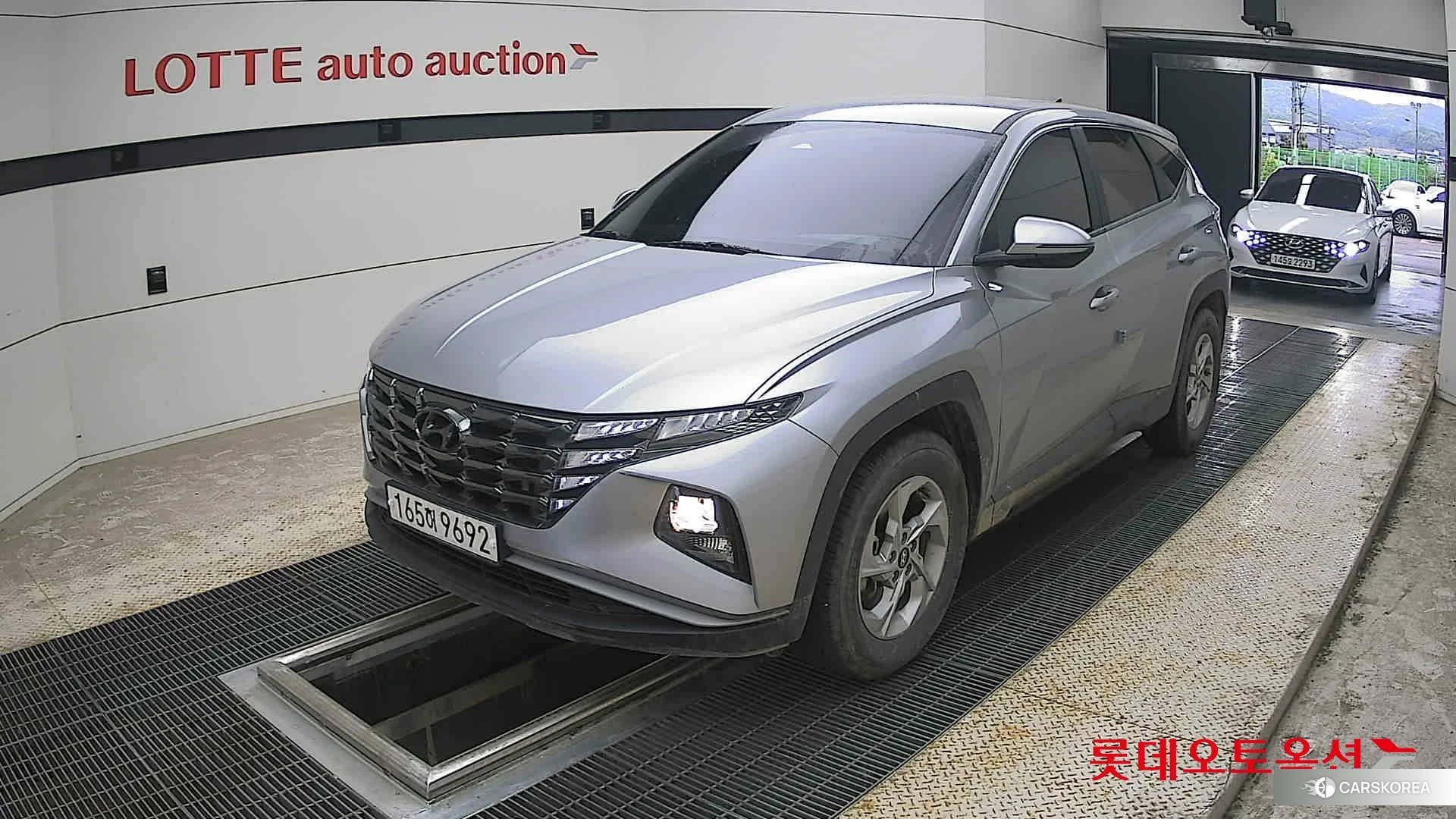 Hyundai Tucson 2022 Shimmering Silver Metallic из Кореи, фото 5