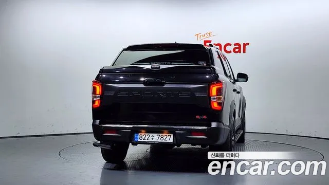 Ssangyong The New Rexton Sport 2022 Черный из Кореи, фото 5