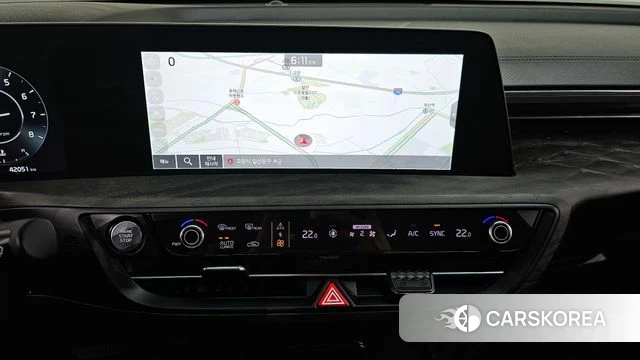 Kia K8 2022 Черный из Кореи, фото 5