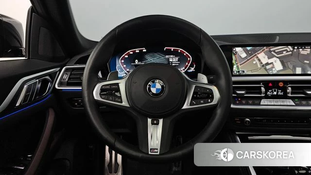 BMW 4 Series (G22) 2023 Черный из Кореи, фото 5
