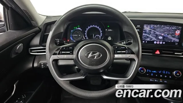 Hyundai Avante Hybrid (CN7) 2021 Серый из Кореи, фото 5