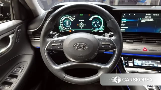 Hyundai The New Grandeur IG Hybrid 2020 Черный из Кореи, фото 5