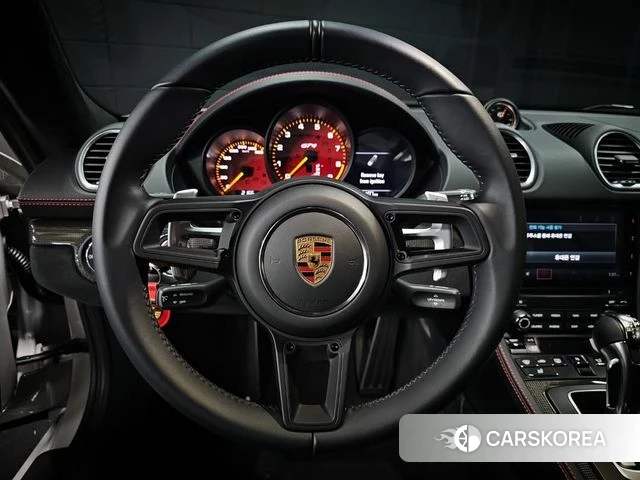 Porsche 718 Cayman 2023 Серебристо-серый из Кореи, фото 5