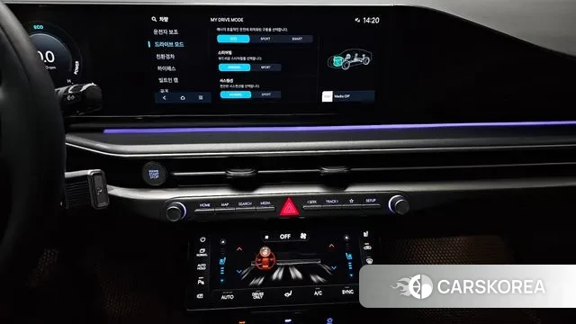 Hyundai Grandeur Hybrid (GN7) 2024 Серебристо-серый из Кореи, фото 5