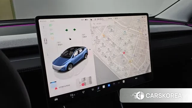 Tesla Model Y 2025 Небесно-голубой из Кореи, фото 5
