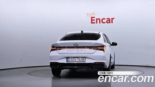 Hyundai Avante (CN7) 2021 Белый из Кореи, фото 5