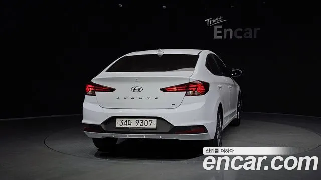 Hyundai The New Avante AD 2018 Белый из Кореи, фото 5