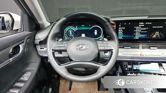 Hyundai The New Grandeur IG Hybrid 2021 Серебристо-серый из Кореи, фото 5