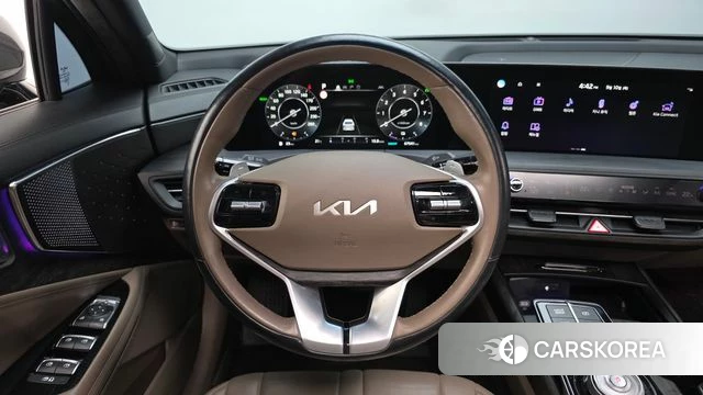 Kia K8 Hybrid 2021 Серый из Кореи, фото 5