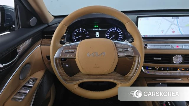 Kia The New K9 2nd generation 2021 Темно-зеленый из Кореи, фото 5