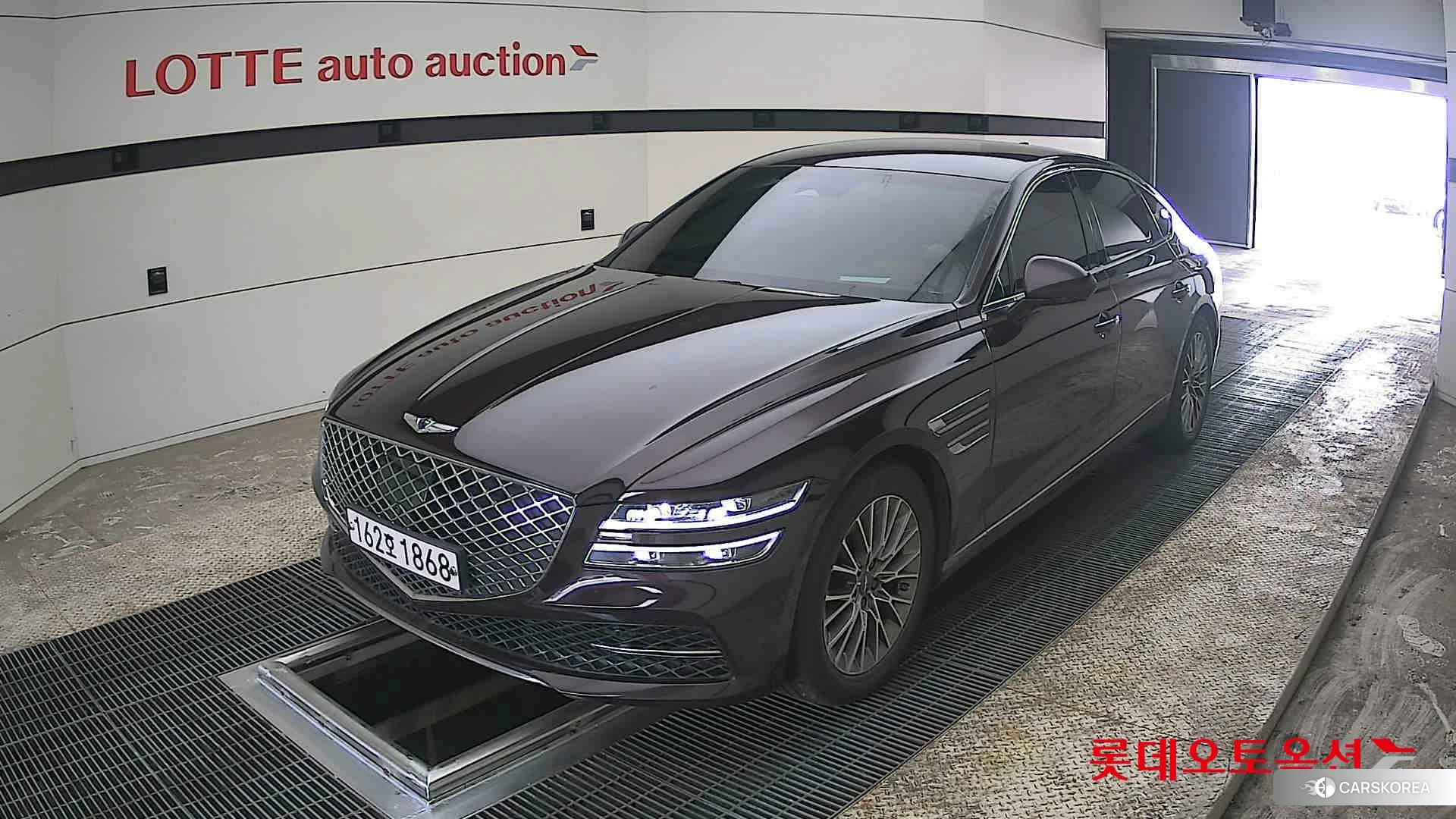 Hyundai G80 2021 Porto Red из Кореи, фото 5