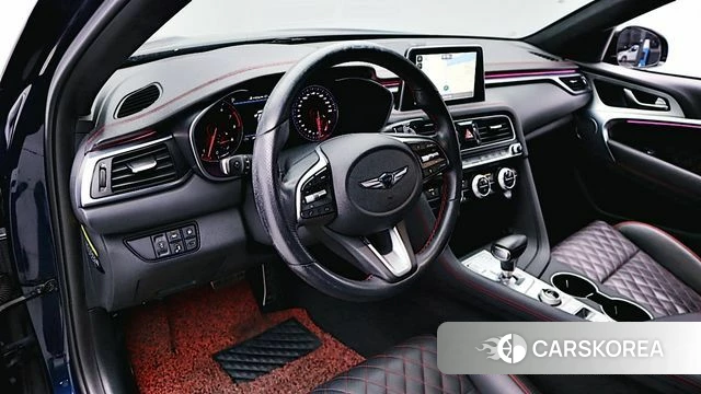 Genesis G70 2018 Синий из Кореи, фото 5