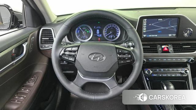 Hyundai Grandeur IG Hybrid 2018 Черный из Кореи, фото 5