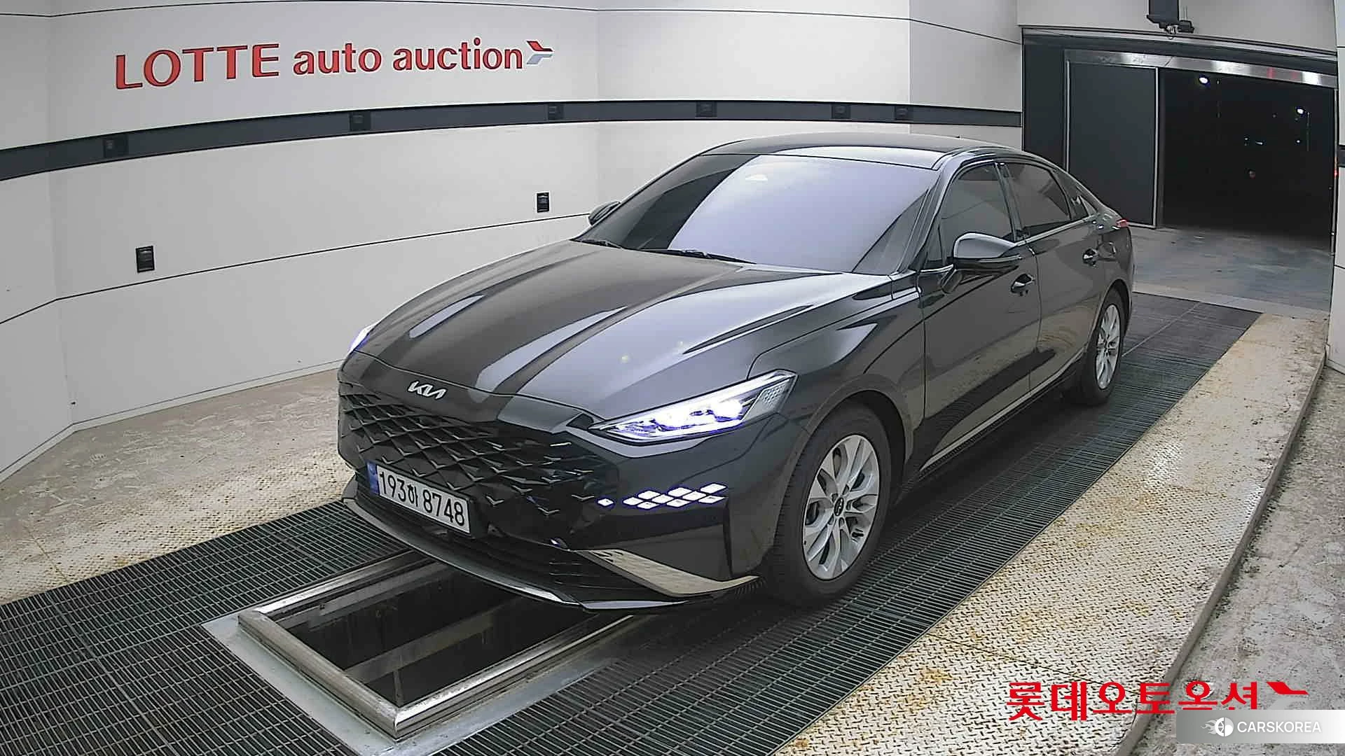 Kia K8 2022 Aurora Black Pearl из Кореи, фото 5