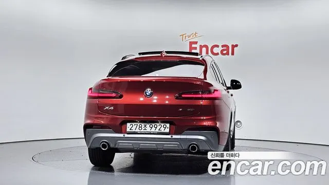 BMW X4 (G02) 2020 Красный из Кореи, фото 5