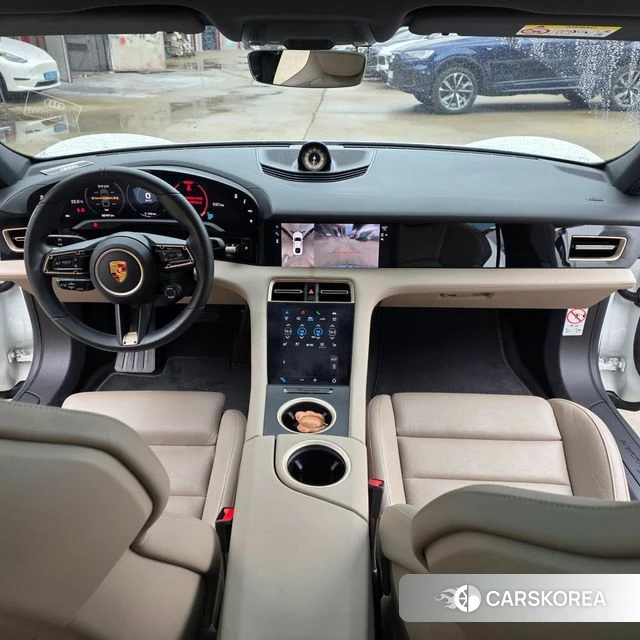 Porsche Taycan 2022 Белый из Кореи, фото 5