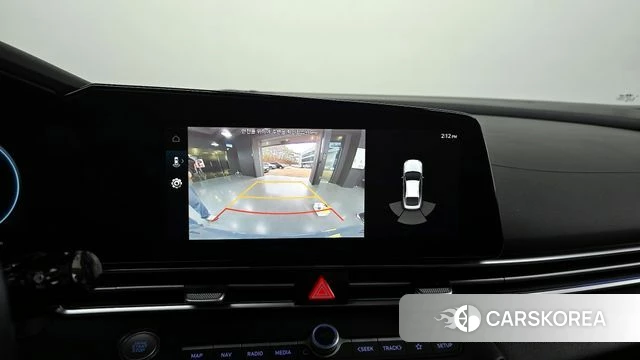 Hyundai Avante (CN7) 2020 Небесно-голубой из Кореи, фото 5