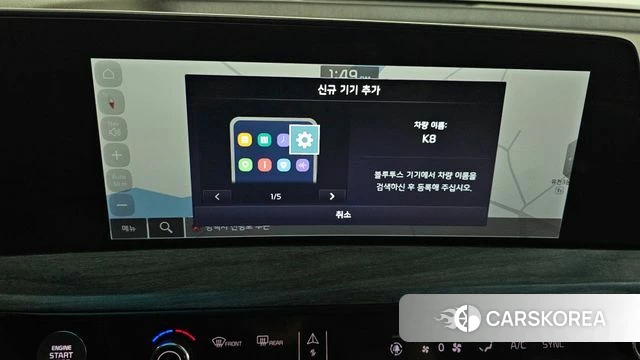 Kia K8 2021 Черный из Кореи, фото 5