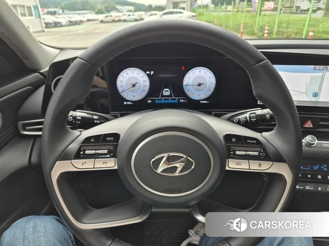 Hyundai Avante (CN7) 2022 Черный из Кореи, фото 5