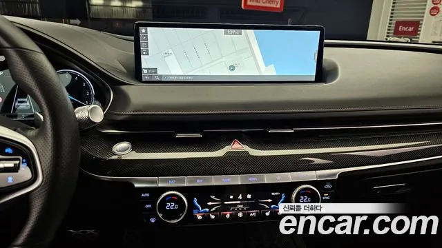 Genesis G80 (RG3) 2022 Черный из Кореи, фото 5