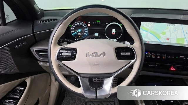 Kia K8 Hybrid 2023 Белый из Кореи, фото 5