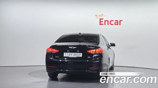 Genesis G80 2019 Черный из Кореи, фото 5