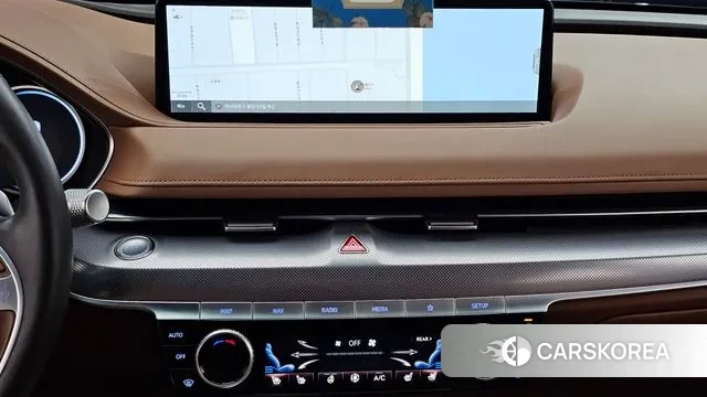 Genesis G80 (RG3) 2021 Синий нефрит из Кореи, фото 5