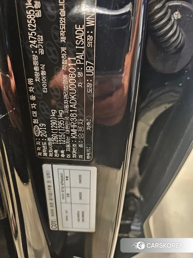 Hyundai Palisade 2019 Синий из Кореи, фото 5