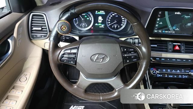 Hyundai Grandeur IG Hybrid 2019 Белый из Кореи, фото 5