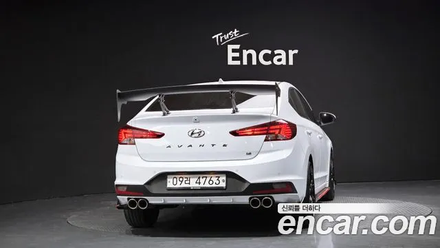 Hyundai The New Avante AD 2019 Белый из Кореи, фото 5