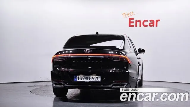 Hyundai The New Grandeur IG 2021 Черный из Кореи, фото 5