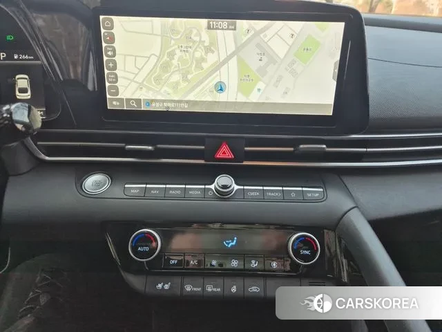 Hyundai Avante (CN7) 2021 Темно-зеленый из Кореи, фото 5