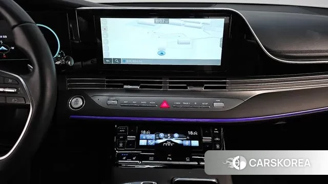 Hyundai The New Grandeur IG Hybrid 2022 Черный из Кореи, фото 5