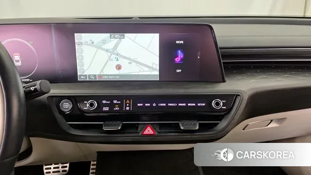 Kia K8 Hybrid 2023 Белый из Кореи, фото 5