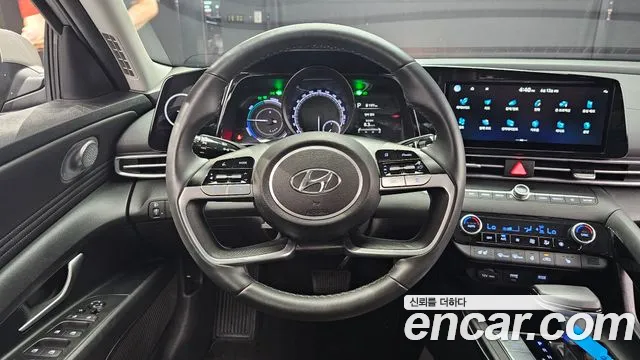 Hyundai Avante Hybrid (CN7) 2020 Серый из Кореи, фото 5