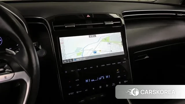 Hyundai Tucson Hybrid (NX4) 2021 Темно-зеленый из Кореи, фото 5